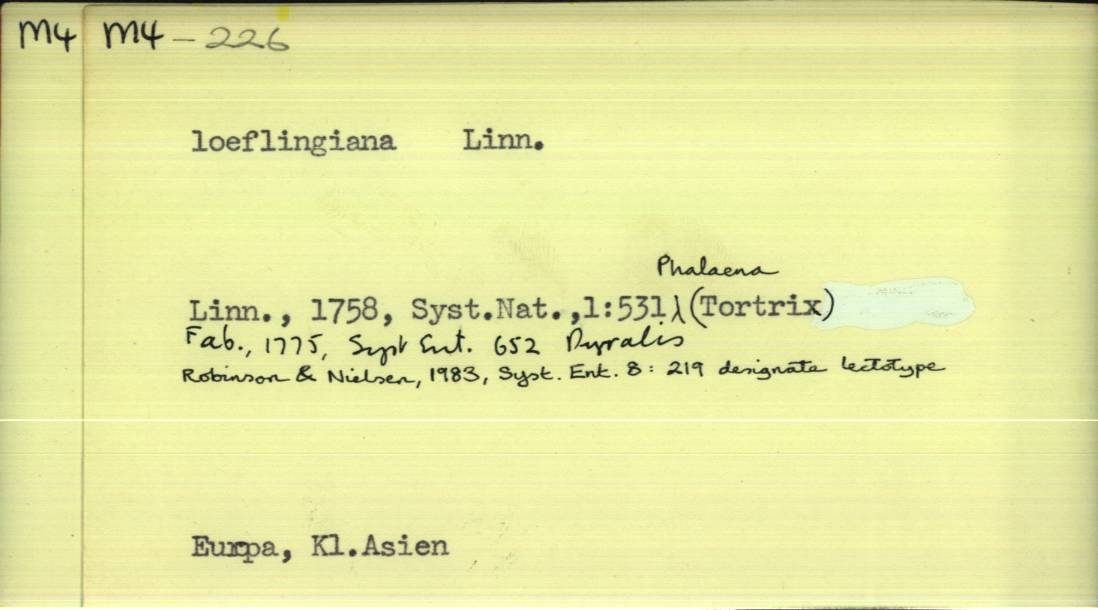 front of card